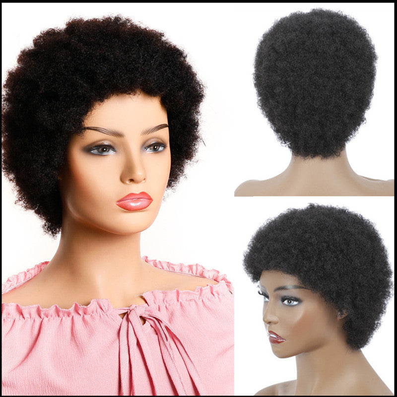 Women's African Afro Elf Hair