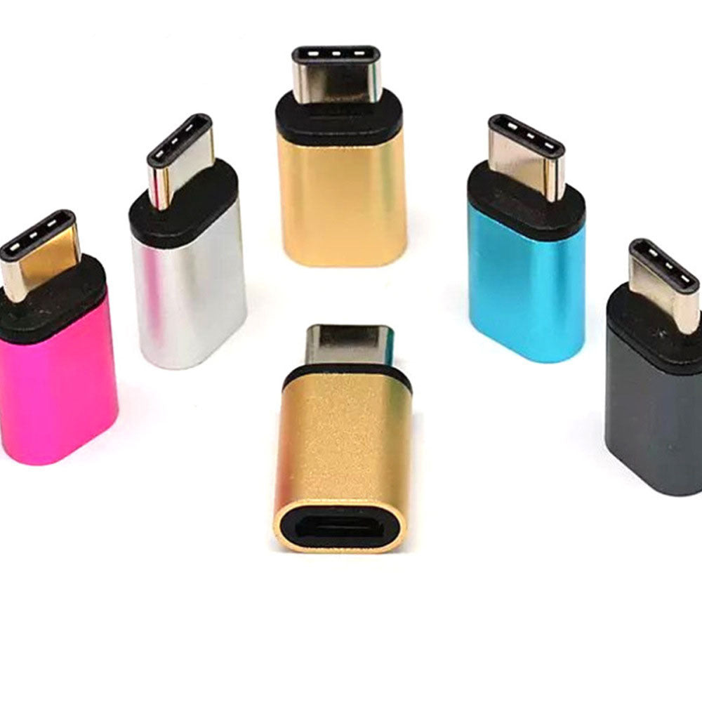 Type-C Adapter Aluminum Alloy Typec To Micro Usb Charging