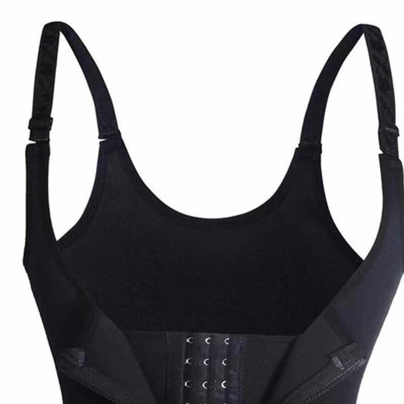 Women's Zipper Bodybuilding Belly Contraction Corset