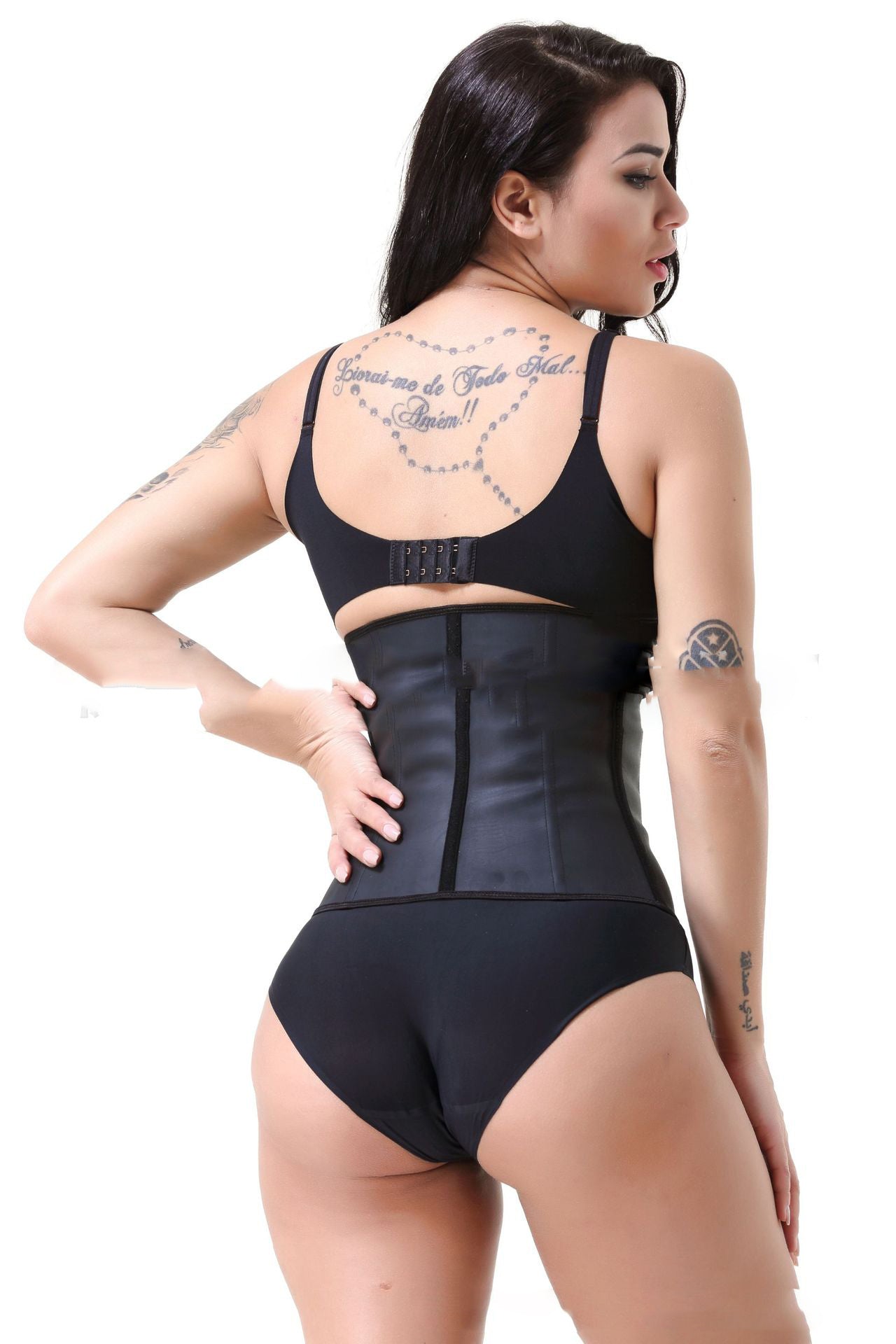 Women's Simple Matte Pressed Rubber Corset